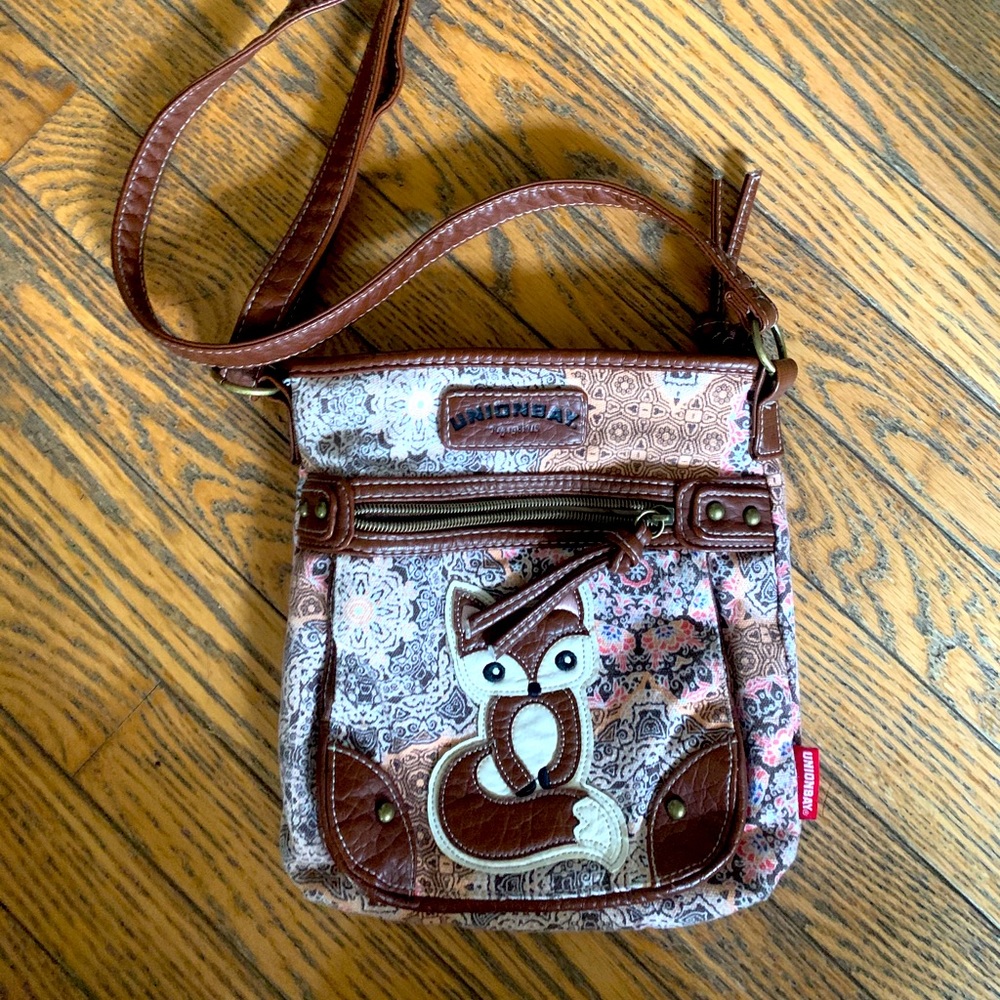 Cute fox shoulder purse